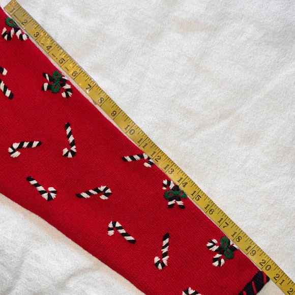 Designers Originals Studio Red Holiday button Front Cardigan - PL - Picture 11 of 12